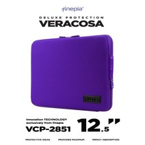 [KARAS] 노트북 파우치 베라코사 인조가죽 파우치VCP 2851 [12.5형/다크퍼플]