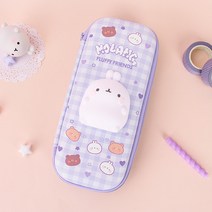 몰랑 곰돌이 스퀴시 EVA 파우치