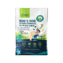 벅스펫 벅스독 비건포뮬러, 1.2kg +360g