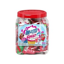 롯데 롤리팝아이스 660g(11gx60개입) 막대사탕 대용량캔디