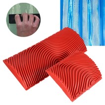 패턴 무늬 고무 롤러 무늬로라 벽 질감 셀프페인팅 새로운 나뭇결 모조 나뭇결 도구 시트