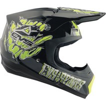 EVS T5 EGON Helmet 오토바이 바이크 풀페이스 헬멧, 블랙