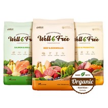 펠리코 웰 6프리 1.8kg 연어 소고기 오리 6Free 강아지 애견 사료, 소고기 1.8kg