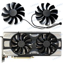 원본 EVGA GTX760 / 770/780 780Ti TiTAN ACX 냉각 그래픽 카드 팬 MSI PLA09215B12H 12V 0.55A, 한개옵션0