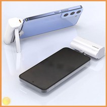 일체형 거치 보조 배터리 고속 C타입 C-TYPE 5000mAh 추천 여행 트래블 휴대 용 밧데리 이동 핸드 스마트 휴대 폰 차징 차저 배터리 액세서리 태블릿 보조 충전 잭 기타 생활 용품 PD 20W 드리온, 단품, 단품