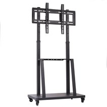 대형 이동식 TV스탠드 거치대 32-80인치 엘지 삼성 호환 800 x 600mm 블랙