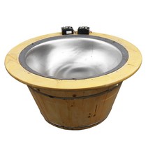 업소 상업용 찻잎 허브차 홍차 덖는 덖음솥 볶는 기계, 무단 온도 조절 디지털 베이스 포함
