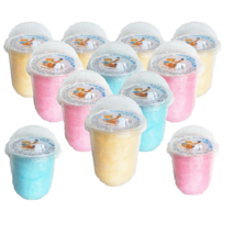 벌꿀로 만든 솜사탕 TEDDY BEAR 시리즈 (허니 혼합 12개), 4세트, 10g