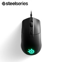 스틸시리즈 Rival 3 RGB 게이밍 유선 마우스, M-00018, 혼합색상