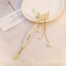 비녀 여성을 전통적인 금속 꽃 머리핀 골동품 헤어 스틱 소녀 클립 의상 한국 한복 액세서리 롤빵 만들기