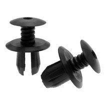 50pcs 트림 패널 라이닝 클립 자동 패스너 v w t4 t5 transporter eurovan 플라스틱 리벳 자동차에 9mm 구멍에 맞게