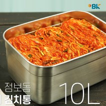 키친아트 스텐 김치통, 2개, 1.9L