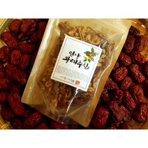 경남밀양 대추칩 100g+100g(2봉) 왕대추 슬라이스 과자 수건식품, 2개