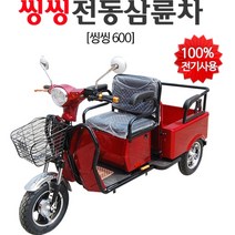 씽씽 전동삼륜차 600 전륜자동차 삼륜전기차 삼륜전동차 농기계 농업용기계 삼륜오토바이