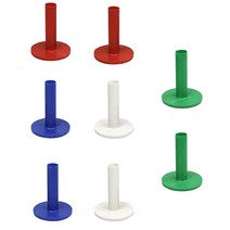 Zeyuan 골프 연습을위한 8 개의 고무 골프 티 골프 공 홀더 세트 45 / 58 / 68 / 78mm