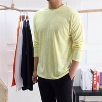 맨즈라이프 썸머 슬라브 린넨 싱글 긴팔 티셔츠