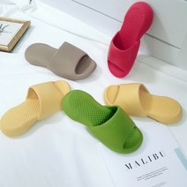 실내 여성 남자 쿠션 발편한 사무실슬리퍼 층간소음 거실화 임산부 실내 슬리퍼, 오렌지(여성)