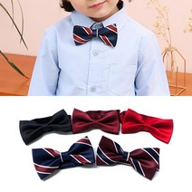 성인 아동 공용 길이조절 나비넥타이 보타이 리본 남아 여아 졸업 사진