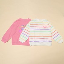 로엠걸즈 데일리 그래픽 맨투맨 RGMA2284C