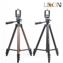 LAAON ITB-SF70 프리미엄겸용 삼각대 스마트폰 카메라겸용 홀더 핸드폰 사진기 캠 DSLR 미러리스 가벼운 휴대용 가족 친구 야외 트레블링 스냅샷 브이로그 파우치증정, 블랙