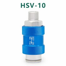 공압 부품 HSV-06-08 10 15 공압 수동 슬라이드 밸브 스위치 MS 11 22 33 44-MF 핸드 푸시 풀 체크, 07 HSV-10