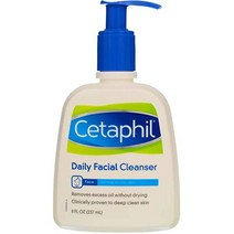 Cetaphil 세타필 데일리 페이셜 클렌저 - 중성/지성 피부 8온스