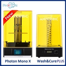 목업제작 3D프린터 ANYCUBIC Photon Mono X 3D 프린터 8.9 4K 흑백 LCD 대형 인쇄 크기 192120245mm 지원 APP 원격 제어 3d, 협력사, --WS 플러스 추가, 1년 보증