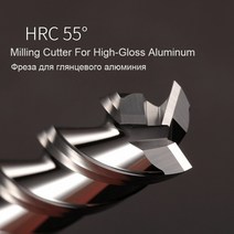 타일컷팅기 HRC55 3 플루트 카바이드 엔드밀 알루미늄 아크릴 커터 CNC 밀링 도구 목재 구리 4 2 1mm 6mm 8mm, [28] D12X45XD12X100L