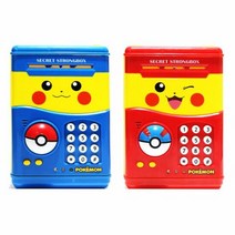 포켓몬 자동비밀금고(3F), 색상선택:빨강, 단품