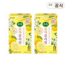 [샘표] 순작 유자블라썸차 티백 20T 2개, 단품