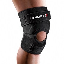잠스트 (ZAMST) 무릎 무릎 서포터 ZK-7 스포츠 일반 일상 생활 좌우 겸용 LL 사이즈 371704, 블랙개