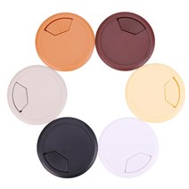 데스크홀커버 50mm 블랙 전선캡 홀커버 마개 뚜껑, 데스크홀커버50mm화이트