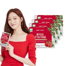 GNM자연의품격 터키산 유기농 석류즙 4박스 (총 120포), 120개, 70ml