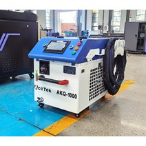 레이저 CO2 용접기 AccTek-미니 섬유 페인트 오일 클리닝 머신 1000w 2kw 휴대용 녹 제거 가격, [03] Machine AKQ-1000