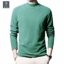 TIL 남자 골프의류폴라티 겨울 긴팔티