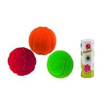 백일아기 벨벳 미니 촉각 놀이 스포츠 공 3P 아기공놀이 말랑공 소프트공 감각발달 호기심자극