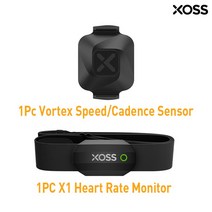 즈위프트 XOSS X1 속도 케이던스 센서 사이클링 컴퓨터 속도계 ANT + Bluetooth 도로 자전거 MTB 호환 GARMI, VORTEX combo