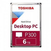 [공식판매점] Toshiba P300 5400/128M (HDWD260 6TB), 1