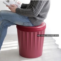 laterior 미용보조의자 스툴 등받이없는의자 화장대 진료의자, 2.수납의자_화이트ㅡ(그레이쿠션)