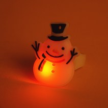 LED 플래시반지 (눈사람)