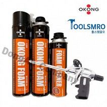 오공 우레탄폼 (건용)(일반용/1회용) 세척제크리너 스프레이, 일반용1회용