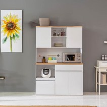 Sunshine 사무실 조리대 휴게실 식당 탕비실 선반 수납장 음료대 서랍장 1200, 그레이우드