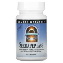 Source Naturals Serrapeptase 60 Capsules, One Color, One Size