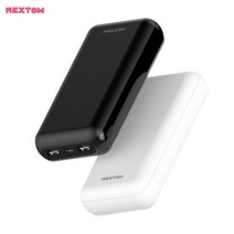 넥스톰 듀얼 올인원 보조배터리 20000mAh 5핀케이블 + 8핀젠더 + C타입젠더 NXT-20000A 화이트