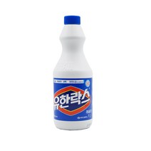아홀 유한락스레귤러1L chlorine bleach Clorox 표백제 곰팡이제거제 살균소독제 살균제 소독제 락스, 1, 1L