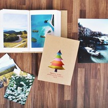 모던홀릭 미니 포켓식 사진앨범 포토북, 50장, 트리