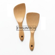 혁신적인 실용적인디자인 청결한 50pcs 너도밤 나무 목재 쌀 스푼 스쿠퍼 아이스스쿱, A