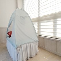 우풍이 심한 집 원터치 난방 텐트 침대용 난방 싱글 1인 사이즈