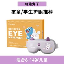 눈 마사지기 시력 눈 마사지기 뜨거운 압축 보습 눈 마스크를 보호하기 위해 초등학생 눈 보호 장치, 보라색커스텀기프트박스