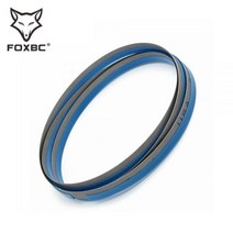 밴드 쏘 소형 밴드쏘 Foxbc 바이 메탈 밴드 톱 블레이드 1575x13x0.65mm 8 10 14 24 tpi m42 바이메탈 밴드 톱 블레이드 목공 절단 금속 JX, 0.65mm, 금속 절단, 10-14tpi
